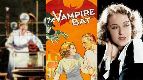 THE VAMPIRE BAT (1933) Lionel Atwill, Fay Wray & Melvyn Douglas | Drama, Horror, Mystery | COLORIZED