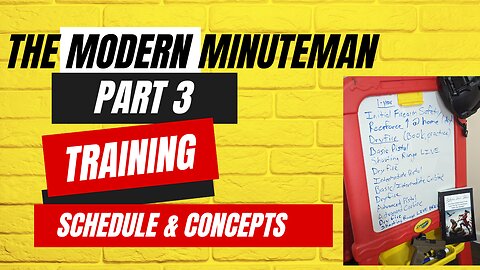 Modern Minuteman Pt. 3: Firearms Training Schedule, Theory, & The $5.53 Minuteman Plan