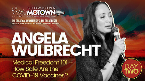 Angela Wulbrecht | Angela Wulbrecht Speaks At ReAwaken America Tour Detroit, Michigan! Join Navarro, Flynn, Eric Trump & Team America At Oct 18-19 Selma, NC ReAwaken! Request Tix Via Text 918-851-0102