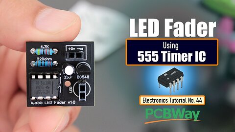LED Fader Using 555 Timer IC