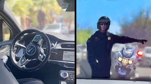 Police Can't Stop Self-Driving Car