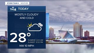 Cold Thursday with temperatures below 30 degrees expected