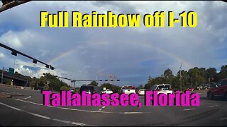 Full Rainbow off I-10 in Tallahassee, Florida
