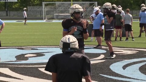 Lansing Catholic football not complacent with last year's state title