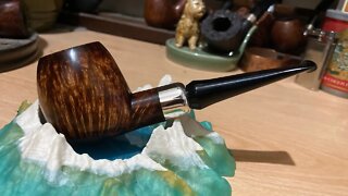 LCS Briars pipe 565 silver apple
