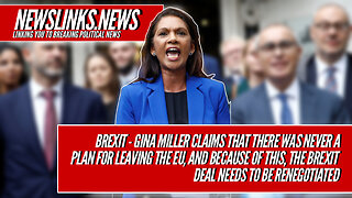 WATCH - Gina Miller pushes for a renegotiation of Brexit