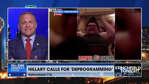 Hillary Says Trump Supporters Need to Be Deprogrammed, But They Don't Scream & Cry Like Leftists Do