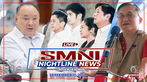 LIVE: SMNI Nightline News with Admar Vilando & MJ Mondejar | September 11, 202