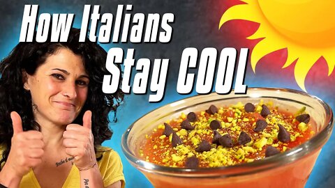 How Italians Stay Cool | Cold Italian Dishes for a Hot Day