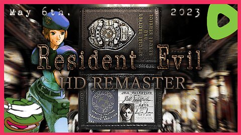 *BLIND* I'm itchy, is the serum working? ||||| 05-06-23 ||||| Resident Evil HD Remaster: Part 3