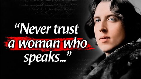 Oscar Wilde's Quotes which are better known in youth to not to Regret in Old Age