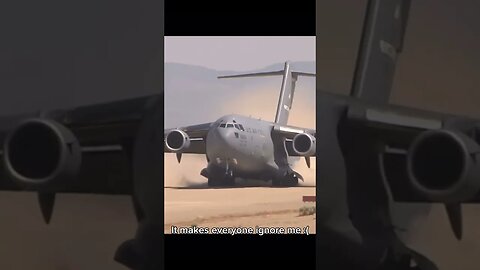 Baby C17 makes C17 sad :(