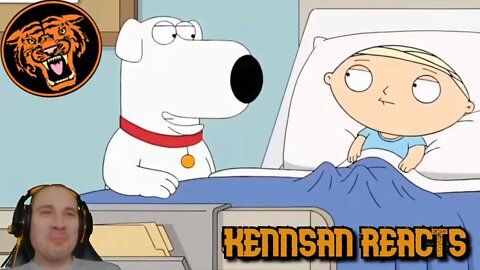 KENNSAN REACTS TO... 'FAMILY GUY FUNNY COMPILATION DARK HUMOUR'