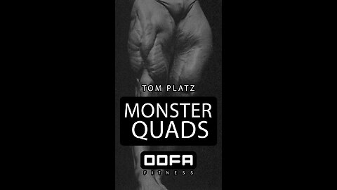 Tom Platz | Monster Quads!
