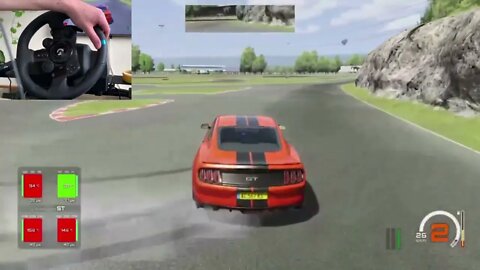 Logitech g923 900°_ DRIFT Ford Mustang GT 2015 Assetto Corsa | Teiú Play #08 Mustang GT DRIFT PS4