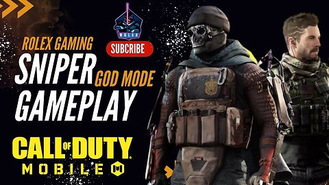 Call of Duty Mobile | MP full Gameplay | only sniper | Leagandry character enemy | ROLEX GAMING