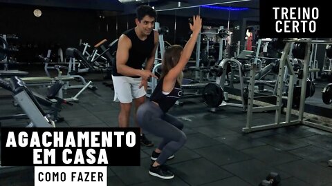 Agachamento Livre em Casa | Como Fazer | Treino Certo com Ulisses Ottoni