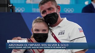 Arizonan Olympians bring home medals in gymnastics