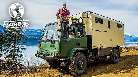 He Built a Tiny House on a Military Truck