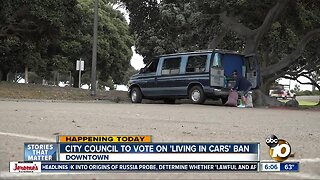 Council to decide on city ban on living in vehicles