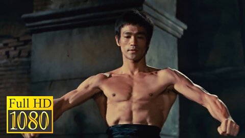 Bruce Lee's crazy battle with Chuck Norris in the movie THE WAY OF THE DRAGON (1972)