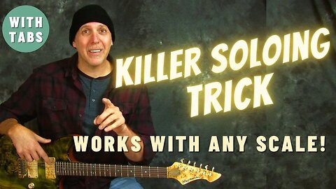 Killer Guitar Soloing Trick that works with Any Scale - Create New Sounds