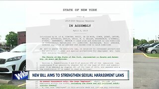 New bill aims to strengthen sexual harassment laws