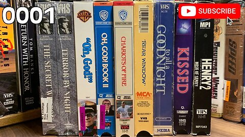 OH, HAULS YES [0001] From EBAY and SAVERS [#VHS #haul #VHShaul #VHShunting]