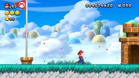 New Super Mario Bros. U Blind Walkthrough Part 28: Whipped Clouds