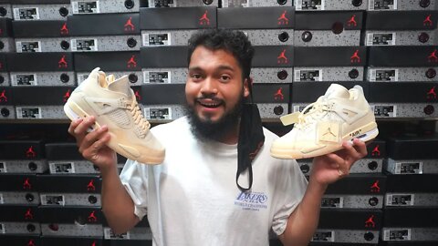 WE SPENT $100,000 BUYING OFF-WHITE JORDAN 4S