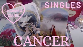 CANCER SINGLES ♋💖OUR FIRST KISS I KNEW!👄💓 CAN'T STOP THINKING OF YOU✨CANCER LOVE TAROT READING💖