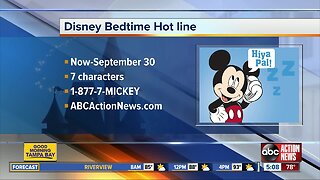 Send your kids off to bed with 'Disney Bedtime Hotline'