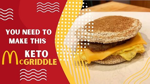 The Best Keto McGriddle Clone - Taste Like The Real Thing - only 4g net carbs