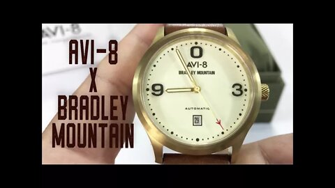 The AVI-8 x Bradley Mountain Flyboy Collection Mountain Aviator Watch Review