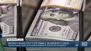 Money runs out for small business loans