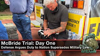 McBride Trial: Day One - Defense Argues Duty to Nation Supersedes Military Law