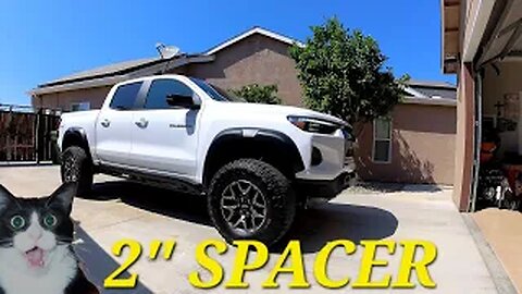 2023 Colorado Zr2 with 2 inch spacers vs stock Pt1