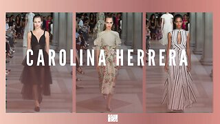 Carolina Herrera Spring Summer 2017 Fashion Show [Flashback Fashion] at New York Fashion Week