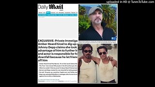 PI-Fixer Paul Barresi Spills Johnny Depp v Amber Heard Dirt in THE DAILY MAIL (as read by Mr. Feeny)