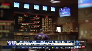 States given authority to make rules on sports betting