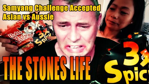 The Stones Life - SAMYANG CHALLENGE ACCEPTED - AUSSIE VS ASIAN - Oh No Daddy's Gonna Cry!!