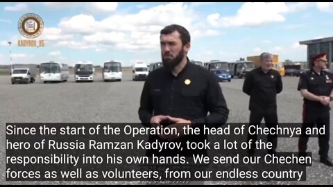 Fresh volunteers from all over Russia head to the special operation from Chechnya