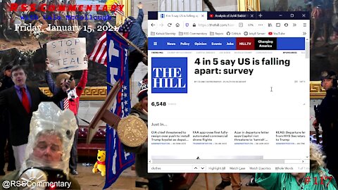 '4 in 5' Americans 'say' US is falling apart according to sketchy poll