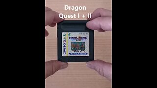 Dragon Quest I + II or Dragon Warrior I & II RPG Compilation for the Game Boy Color