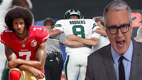 Keith Olbermann MOCKS UNVAXED Aaron Rodgers' Achilles tear! WOKE media wants Jets to sign Kaepernick