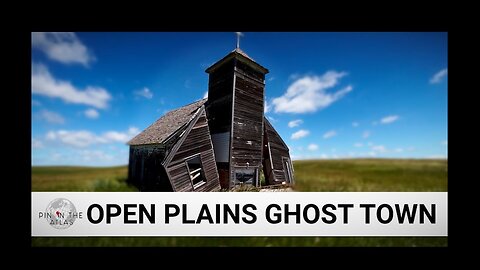 Arena Ghost Town - Abandoned on the Open Plains of North Dakota