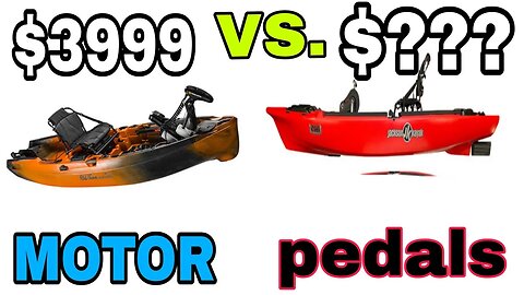what's better? human or motor? Jackson Kayak Knarr FD vs Old Town AutoPilot