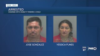 Bonita Springs couple accused of child cruelty