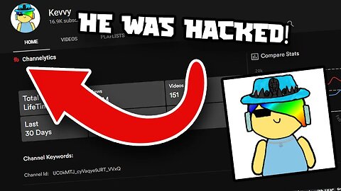 this roblox youtuber GOT HACKED and lost ALL OF HIS ITEMS!