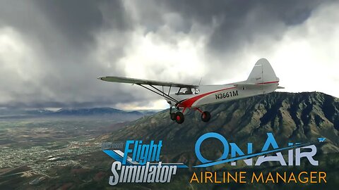 Adventures in OnAir | Microsoft Flight Simulator 2020 | Rain Squalls Ahead